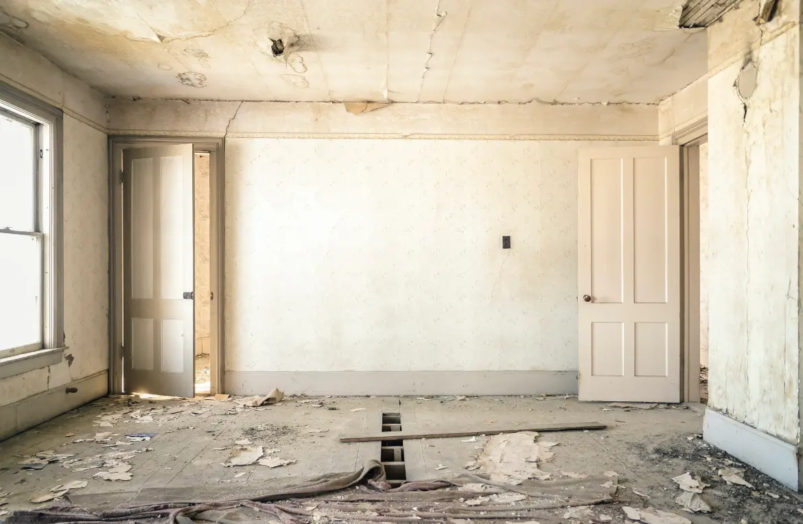 Waste disposal crew managing a cleanout project in East Amwell